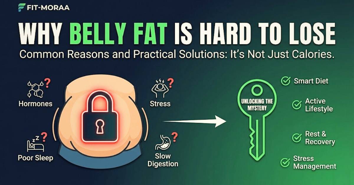 Why Belly Fat Is Hard to Lose
