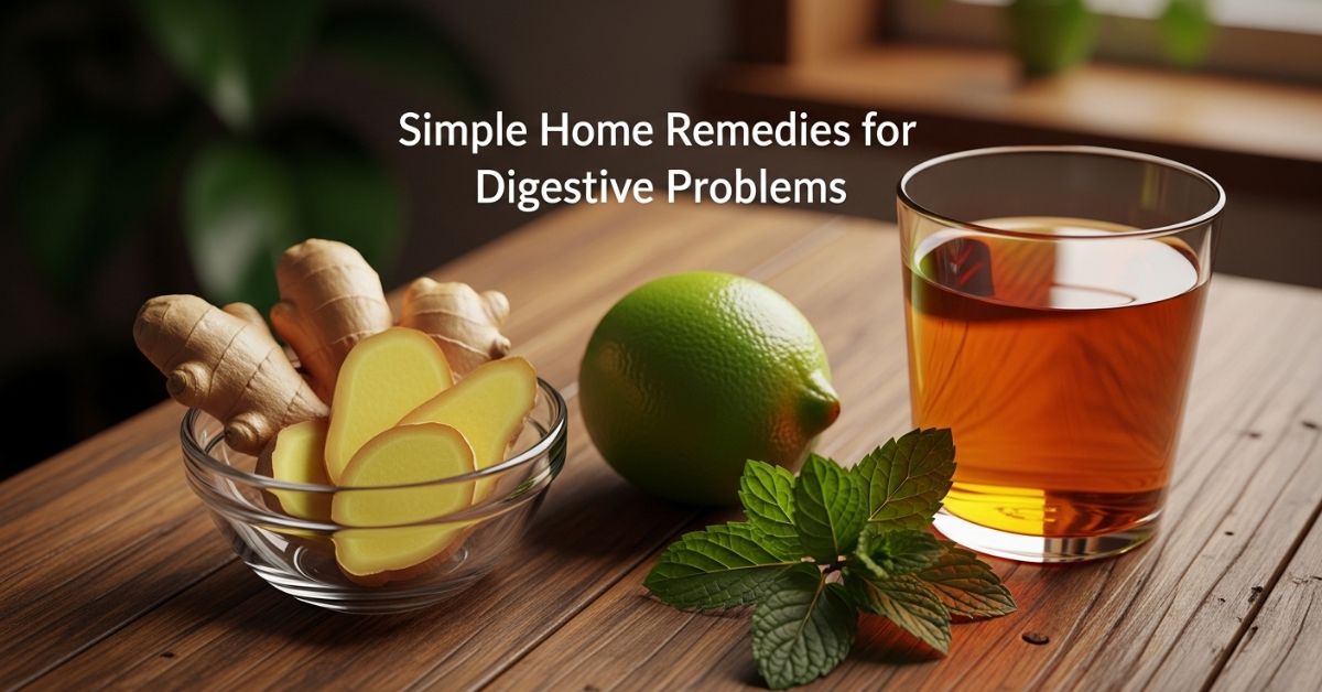 Simple Home Remedies for Digestive Problems
