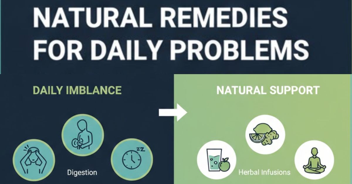 Natural Remedies for Daily Problems