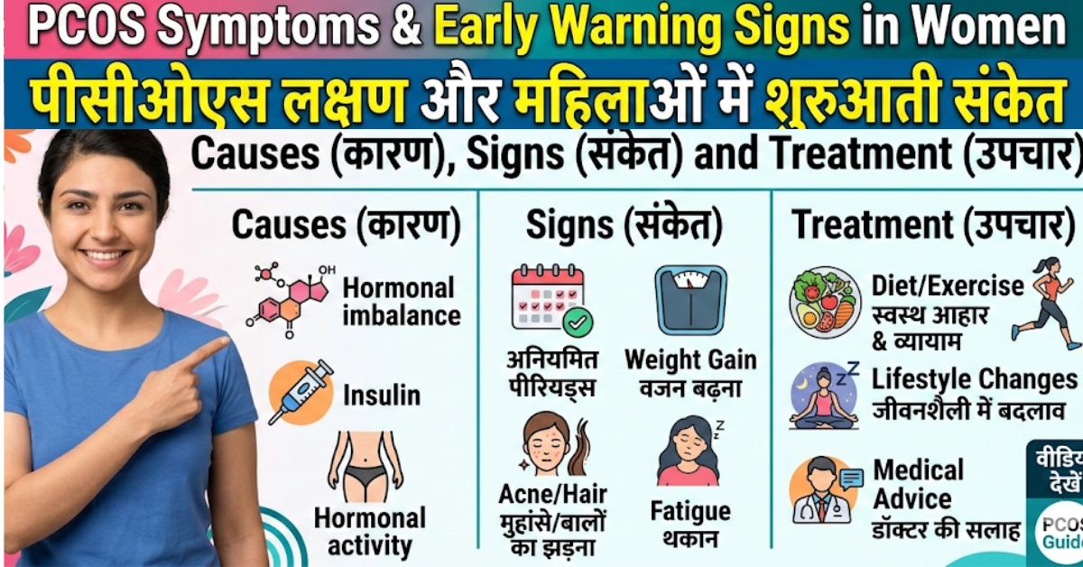 PCOS Symptoms and Early Warning Signs in Women