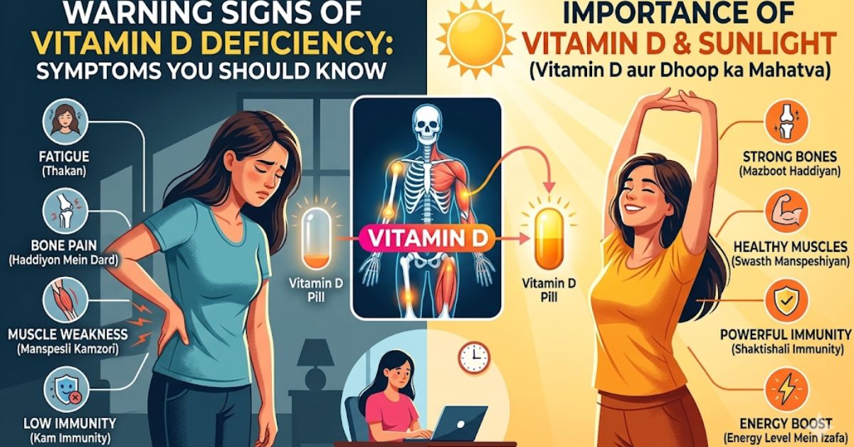 Warning Signs of Vitamin D Deficiency