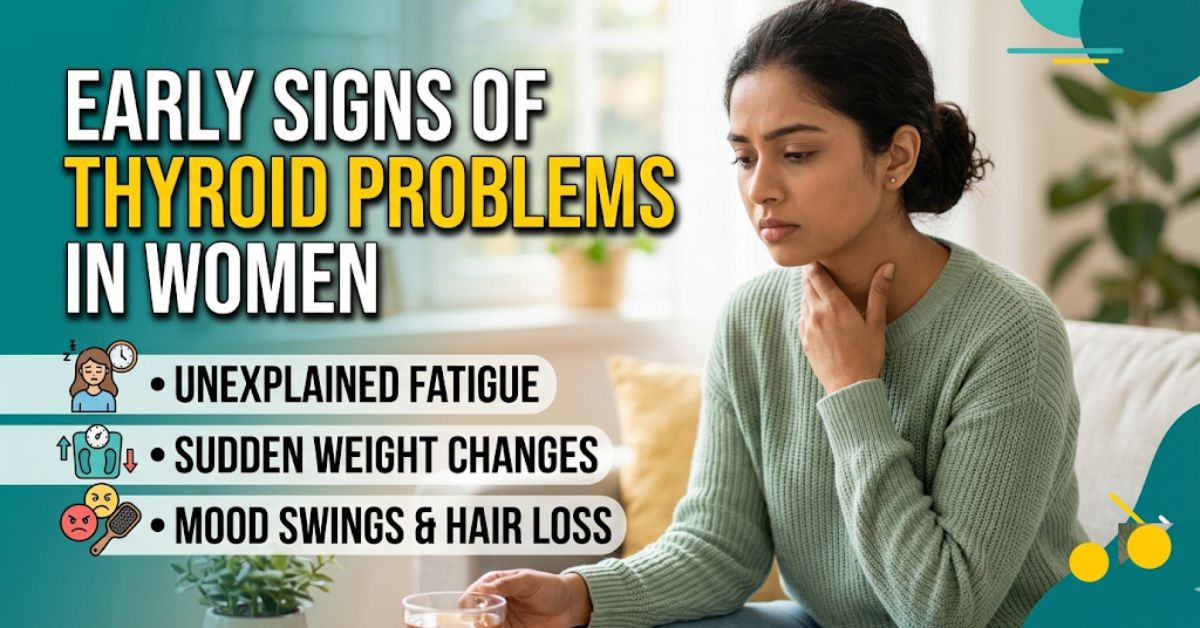 Early Signs of Thyroid Problems in Women