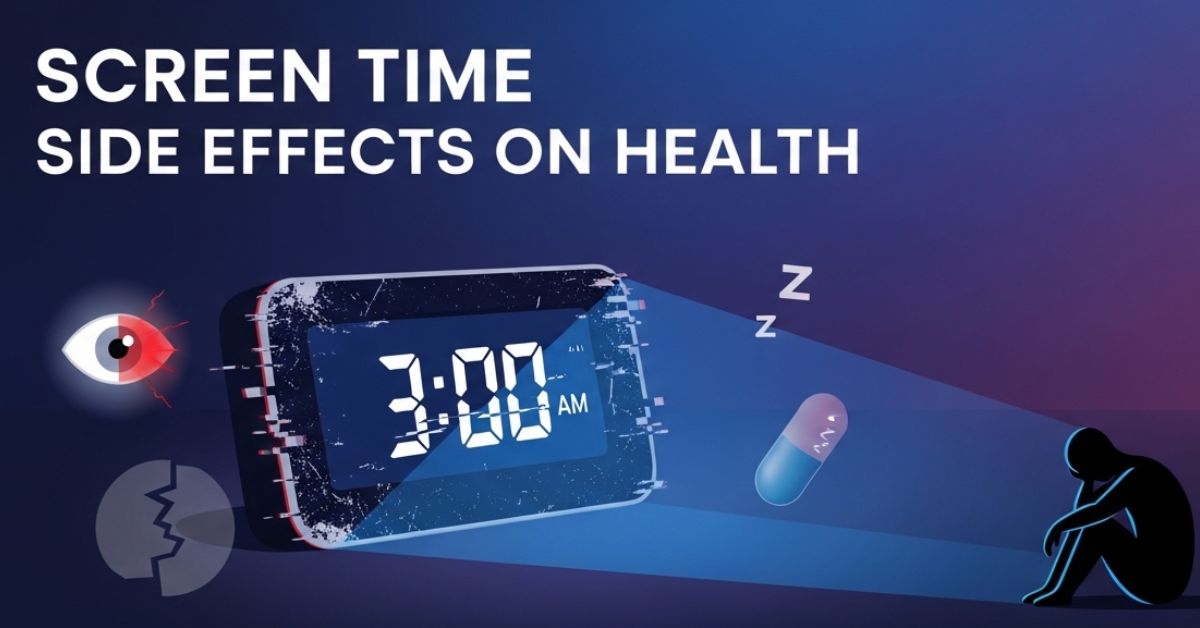 Screen Time Side Effects on Health