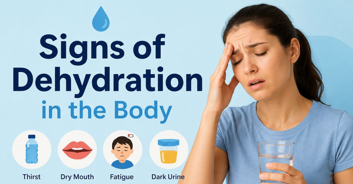 Signs of Dehydration in the Body