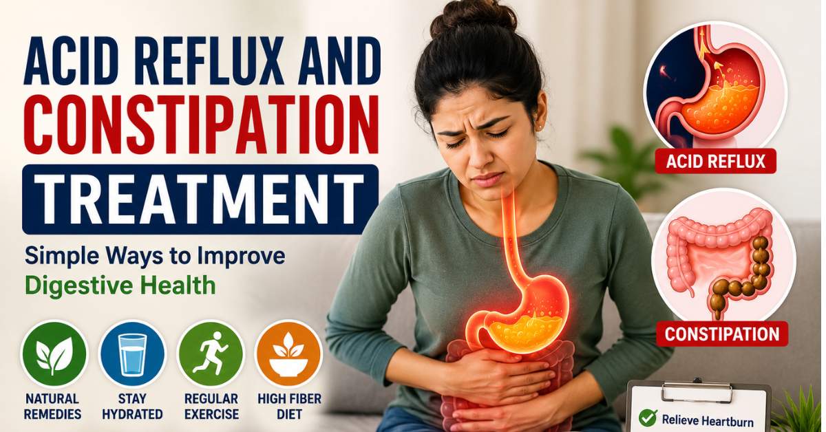 Acid Reflux and Constipation Treatment