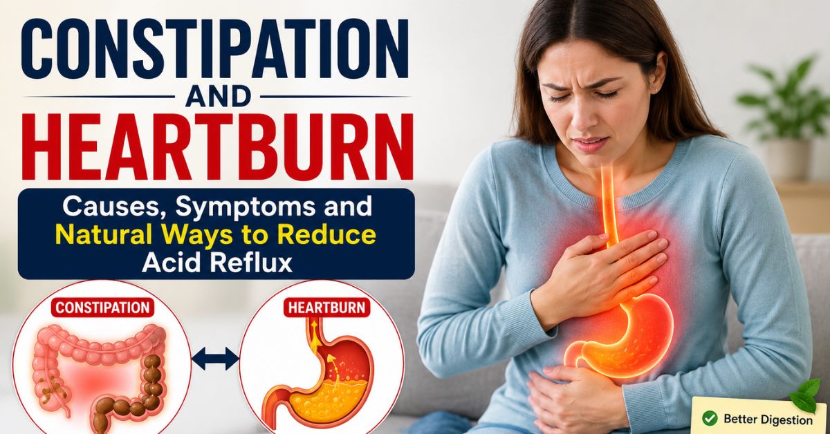 Constipation and Heartburn